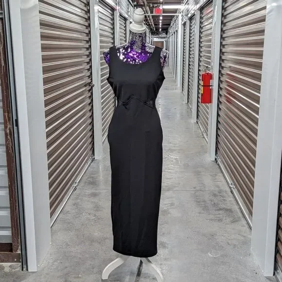 Dresses Molly Malloy Floor Length Evening Black Gown Size With